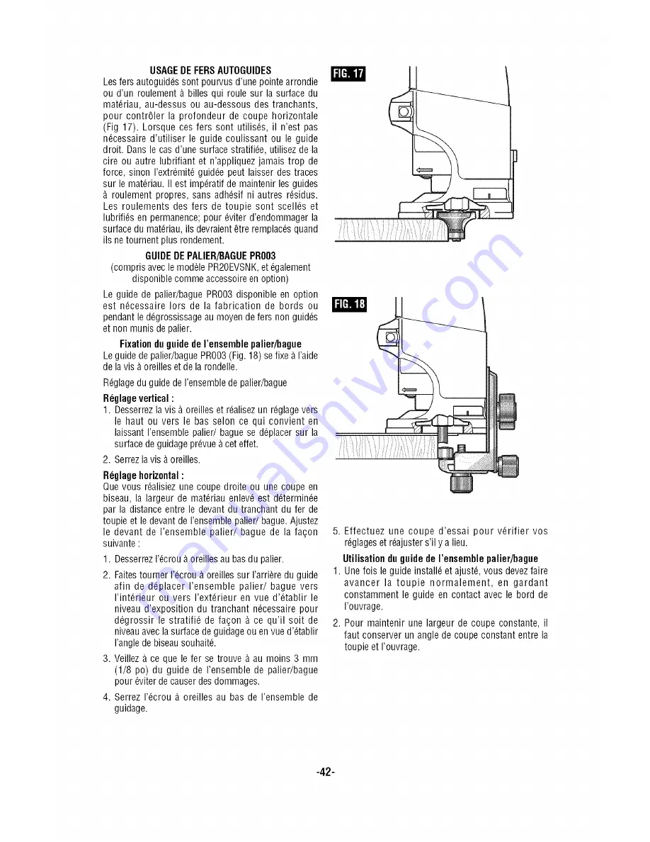 Bosch PR10E Скачать руководство пользователя страница 42