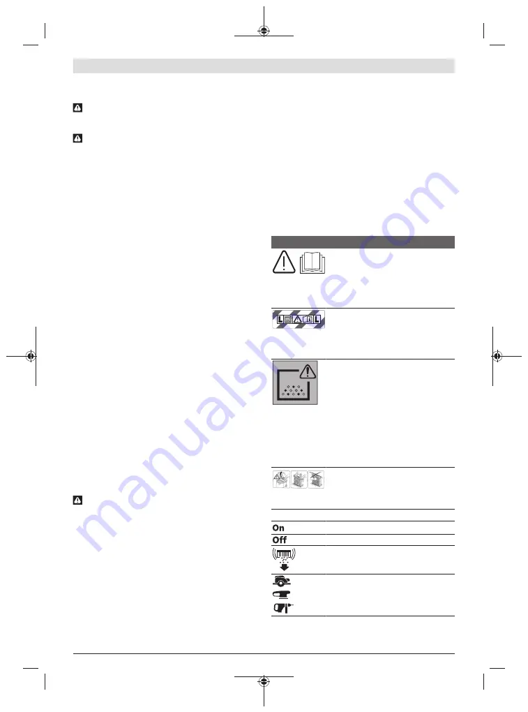 Bosch Professional GAS 25 L SFC Original Instructions Manual Download Page 41