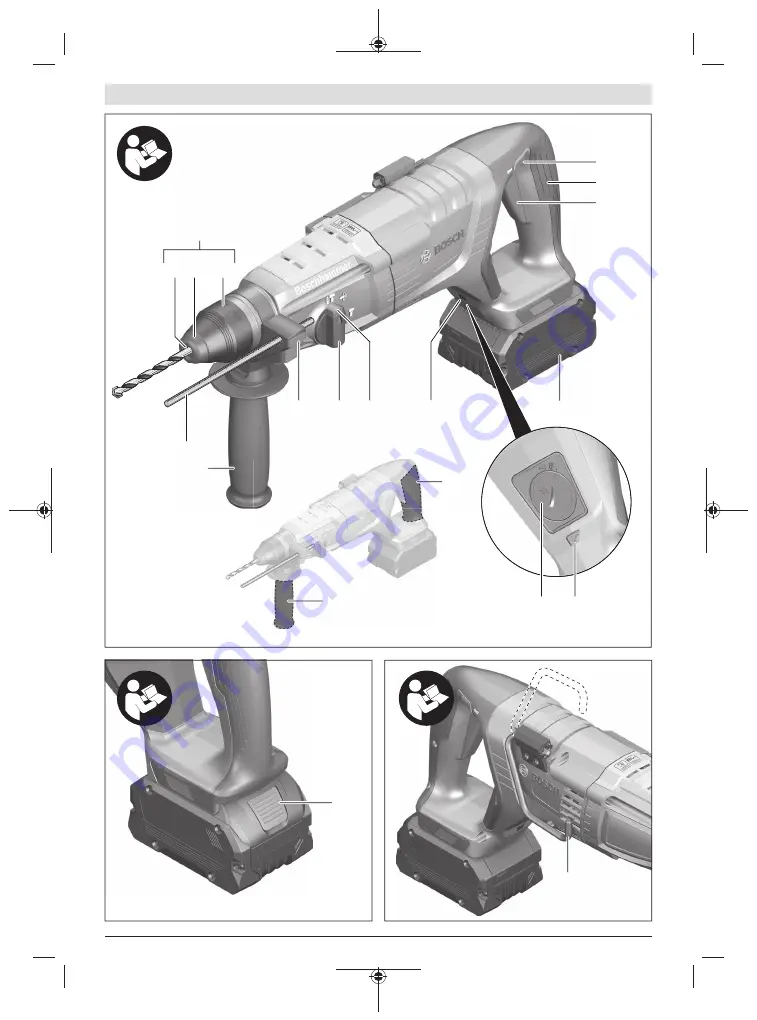 Bosch Professional GBH 18V-28 DC Скачать руководство пользователя страница 3