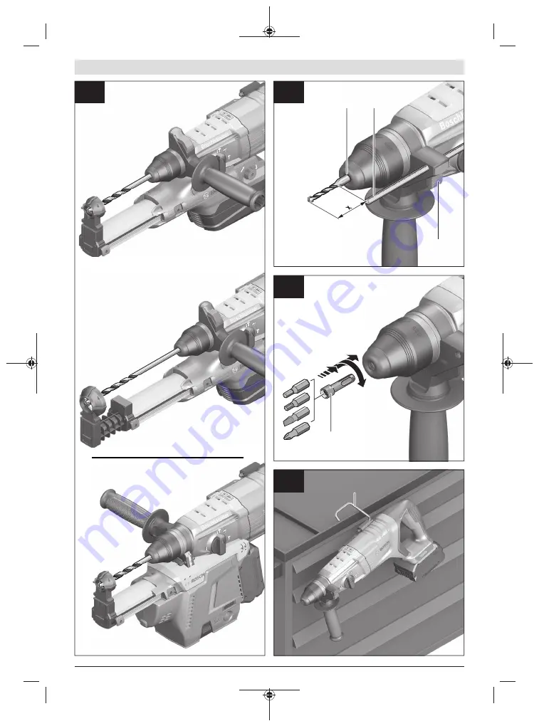 Bosch Professional GBH 18V-28 DC Original Instructions Manual Download Page 5