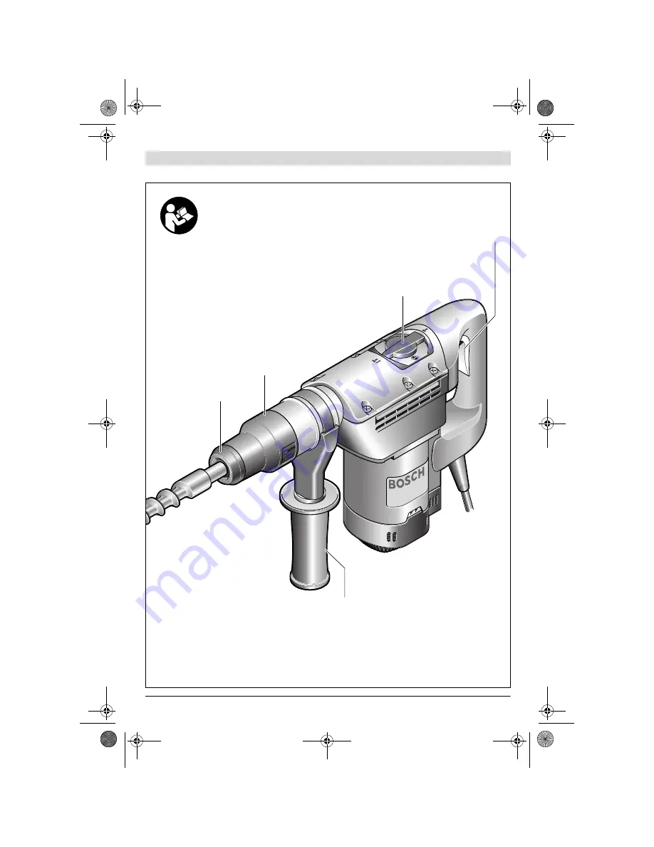 Bosch Professional GBH 5-38 D Operating Instructions Manual Download Page 4