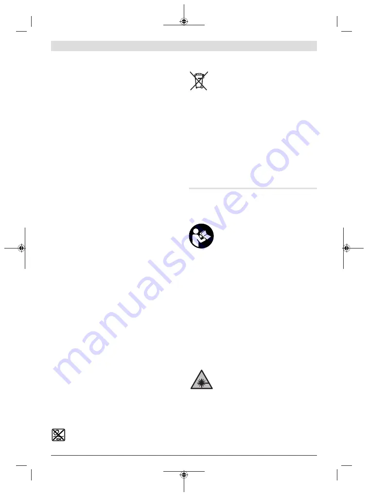 Bosch Professional GCL 2-50 C Original Instructions Manual Download Page 134