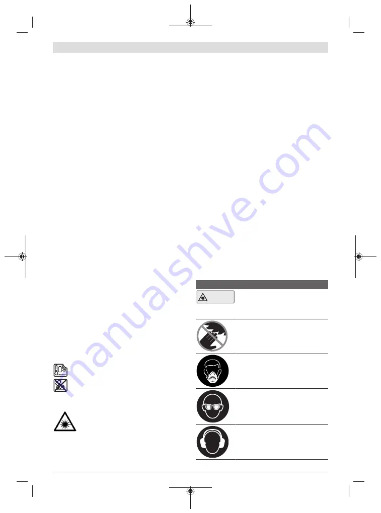 Bosch Professional GCM 18V-216 Original Instructions Manual Download Page 28