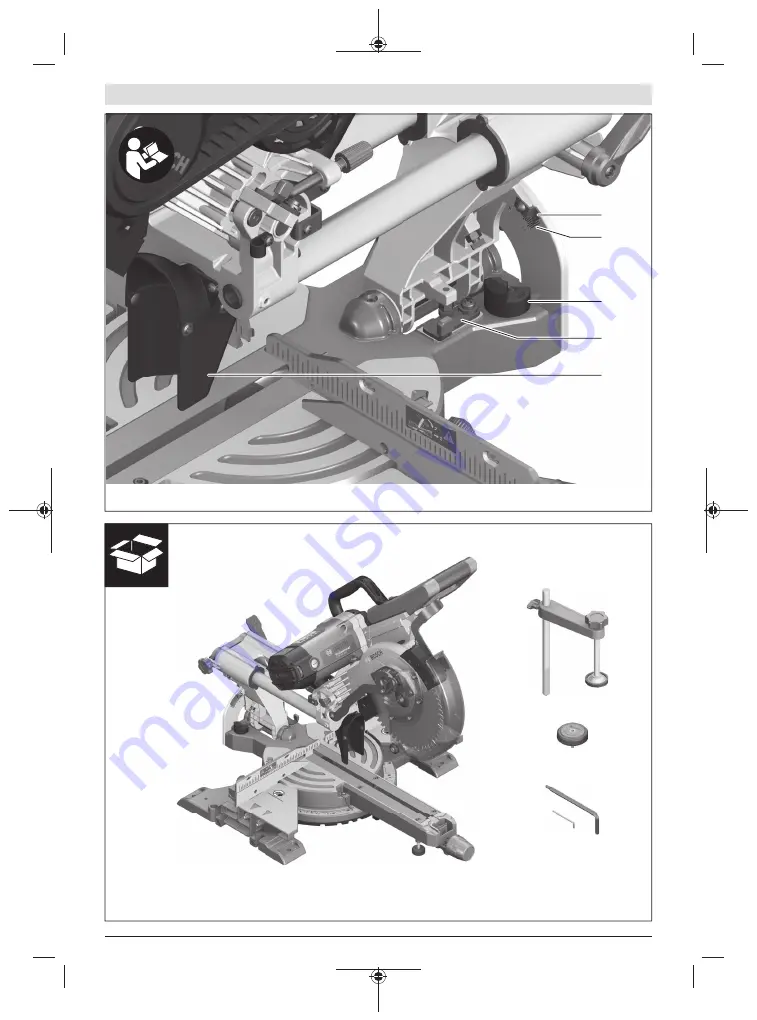 Bosch Professional GCM 350-254 Скачать руководство пользователя страница 5