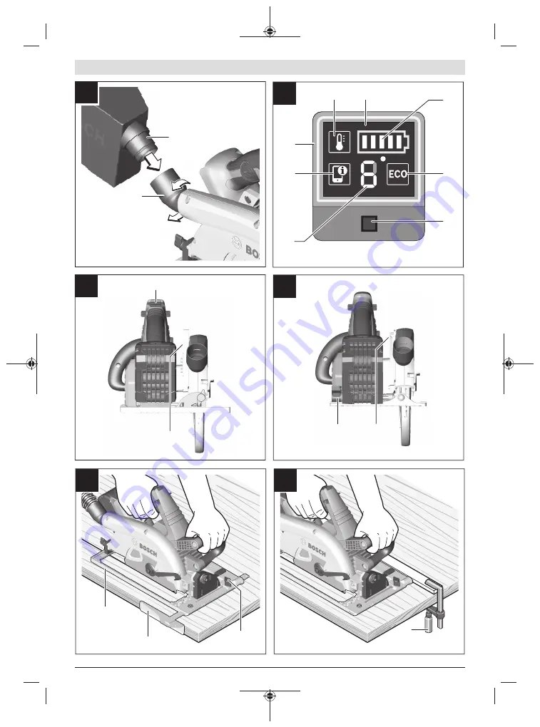 Bosch Professional GKS 18V-68 C Original Instructions Manual Download Page 5