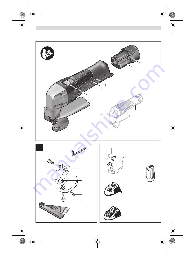 Bosch Professional GSC 12V-13 Original Instructions Manual Download Page 3