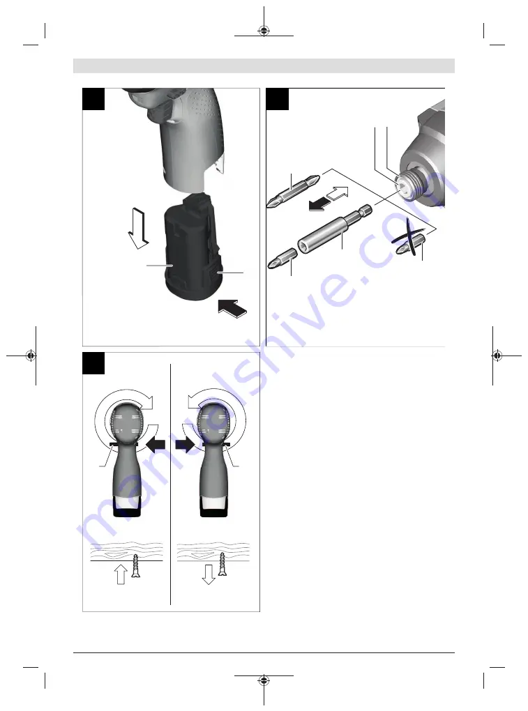 Bosch Professional GTB 12V-11 Heavy Duty Original Instructions Manual Download Page 4