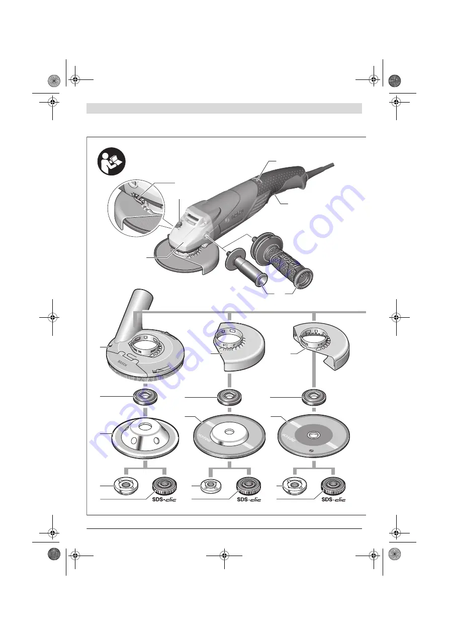 Bosch Professional GWS 18-125 L Скачать руководство пользователя страница 4