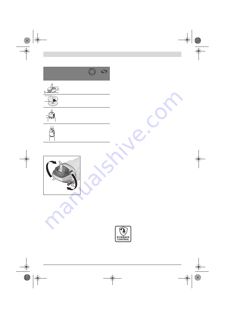 Bosch Professional GWS 18-125 L Original Instructions Manual Download Page 12