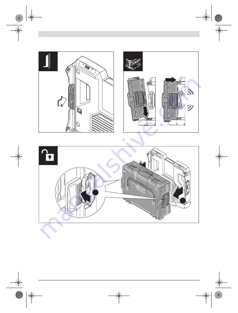 Bosch Professional L-BOXX Bay Скачать руководство пользователя страница 8