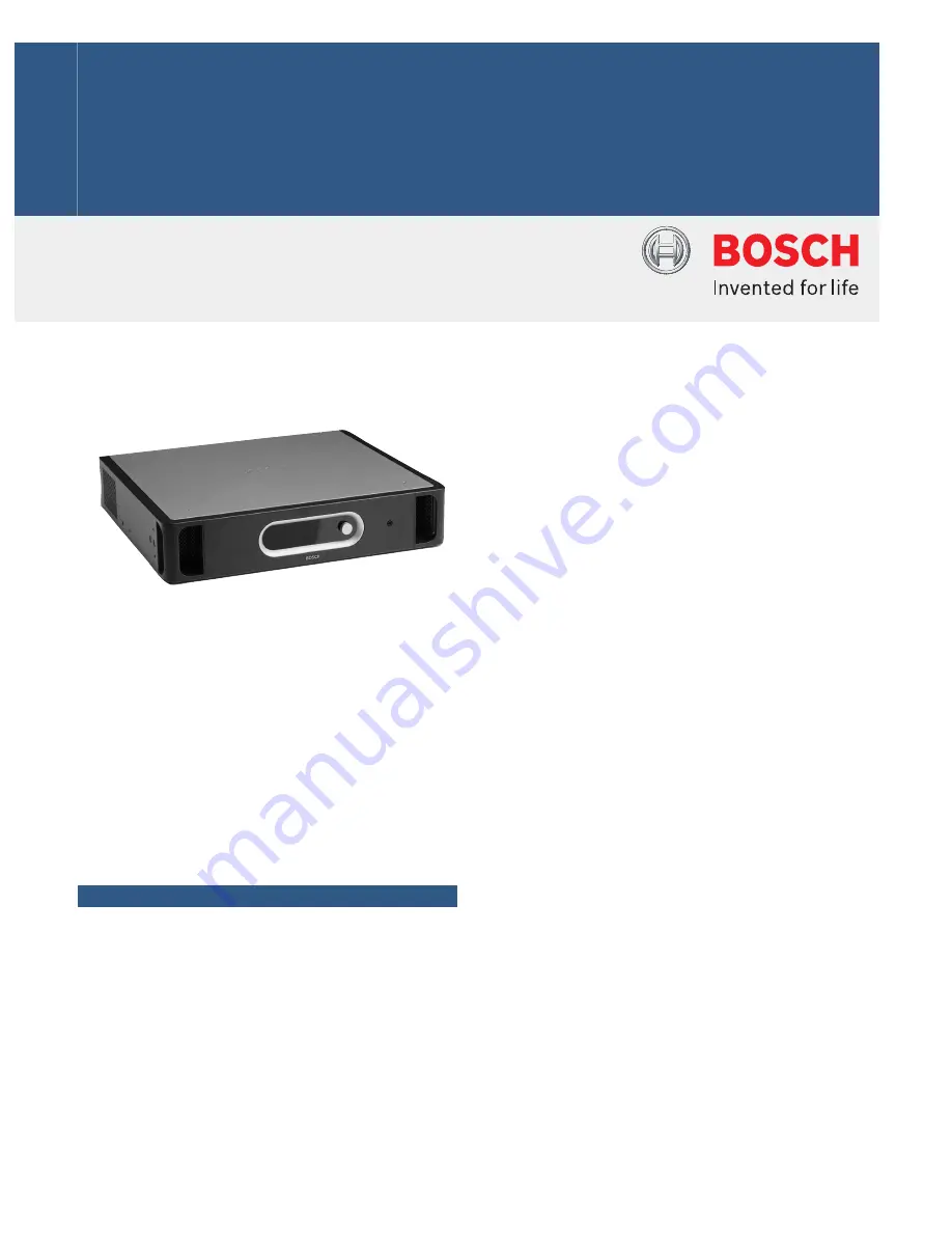 Bosch PRS?xPxxx Information Download Page 1