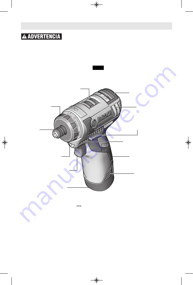 Bosch PS22 Operating/Safety Instructions Manual Download Page 38