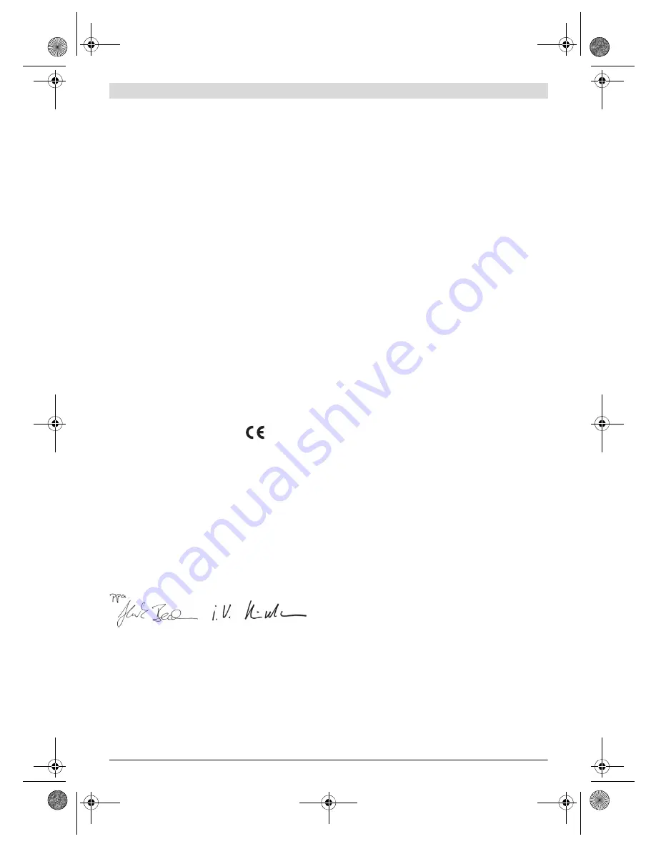 Bosch PSA 18 LI Original Instructions Manual Download Page 26