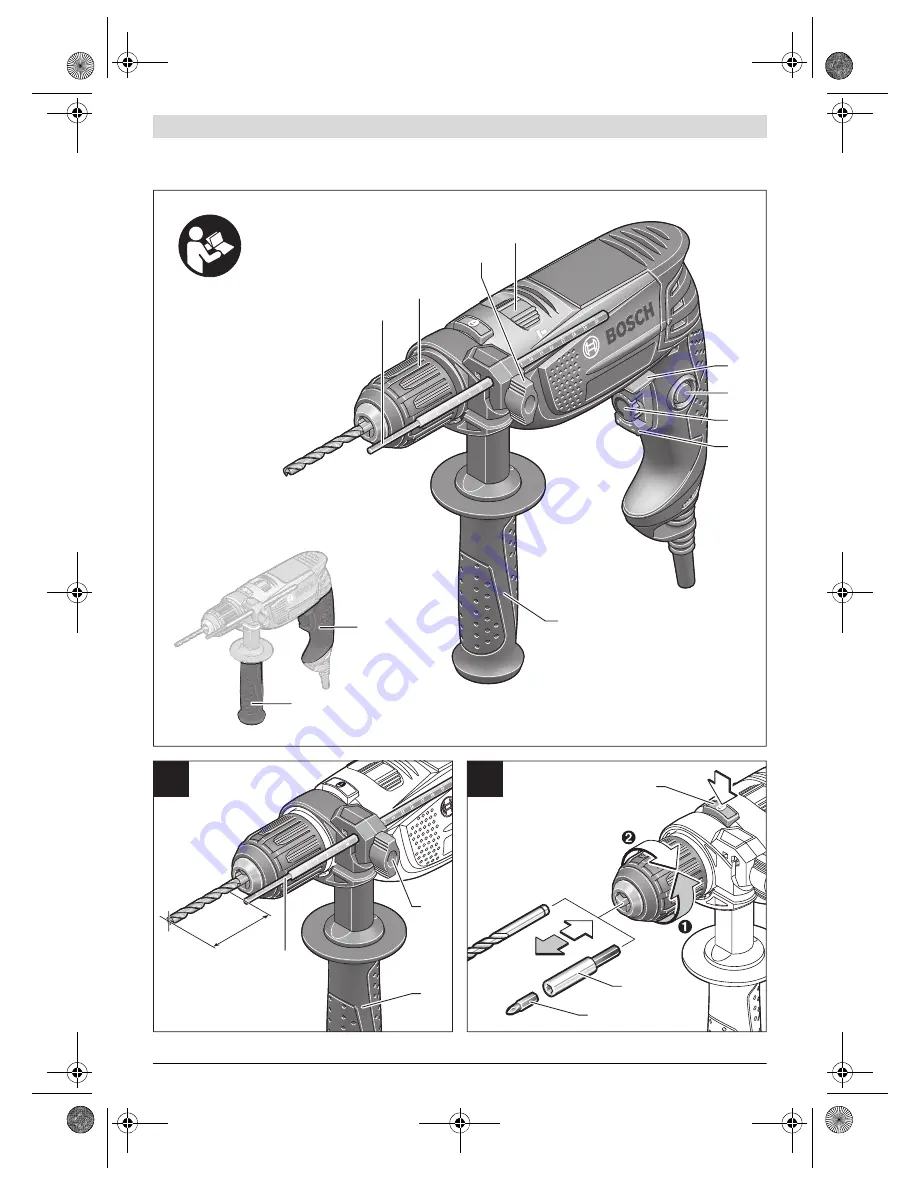 Bosch PSB 680 RE Скачать руководство пользователя страница 2