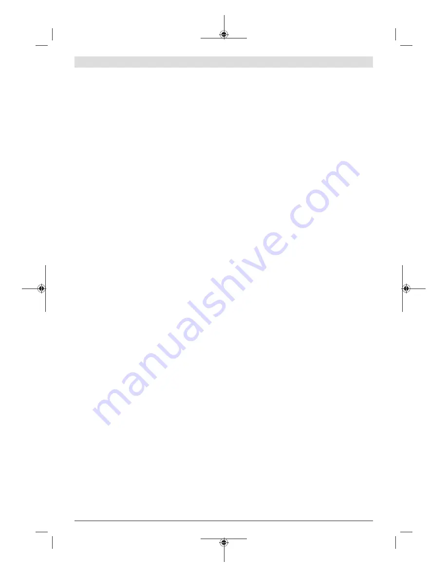 Bosch PSS 200 A Original Instructions Manual Download Page 20