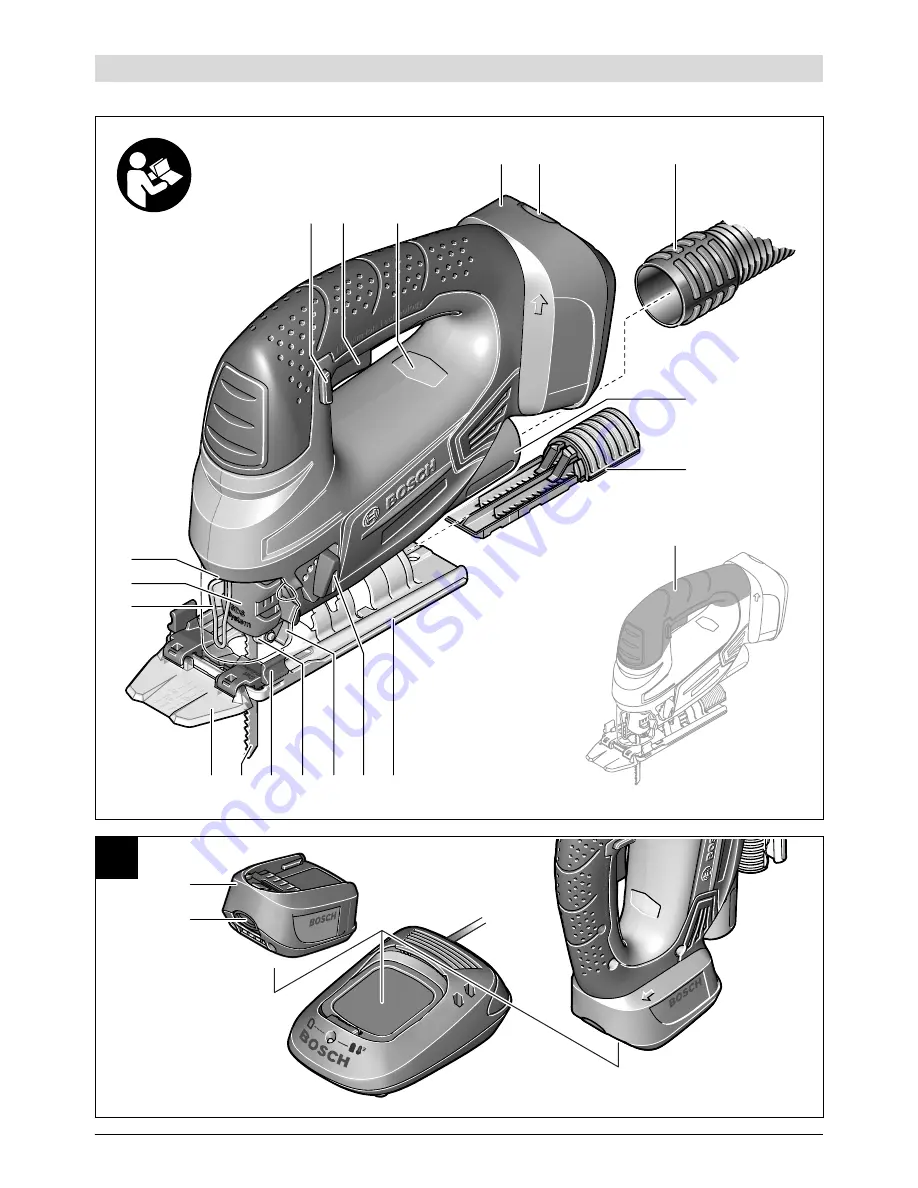 Bosch PST 18 LI Скачать руководство пользователя страница 3