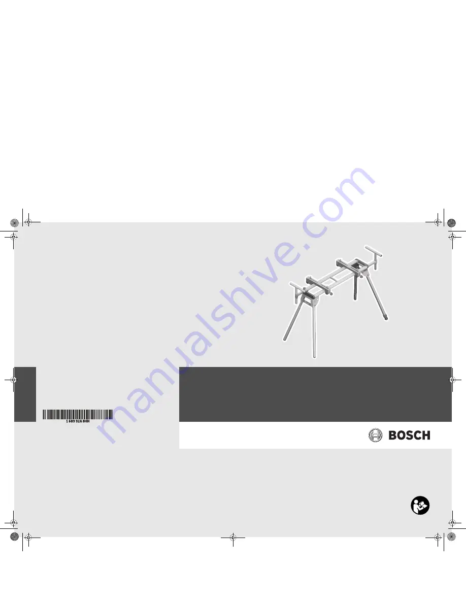 Bosch PTA 1 Original Instructions Manual Download Page 1