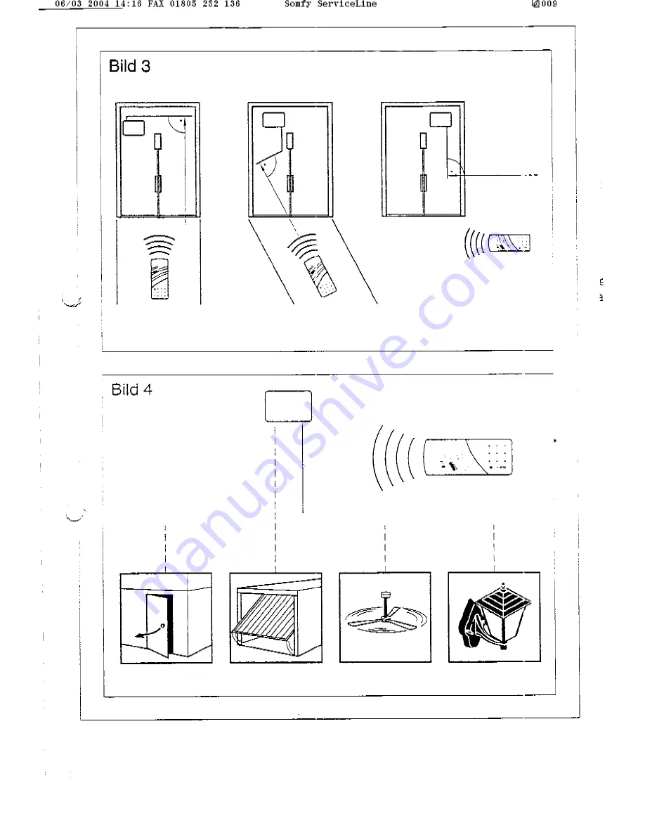 Bosch RC 1001 (German) Montage Und Bedienungsanleitung Manual Download Page 9