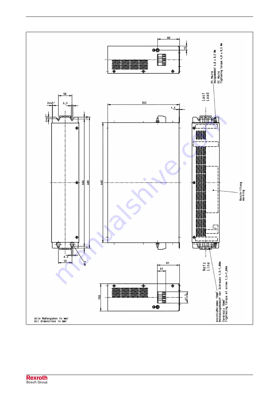 Bosch Rexroth IndraDrive HMV01.1E-W0030 Скачать руководство пользователя страница 122