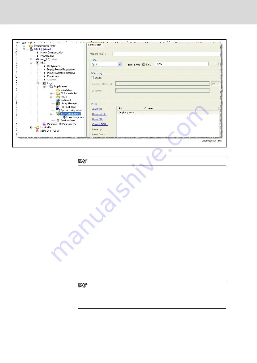 Bosch Rexroth IndraMotion MLD Series Applications Manual Download Page 62