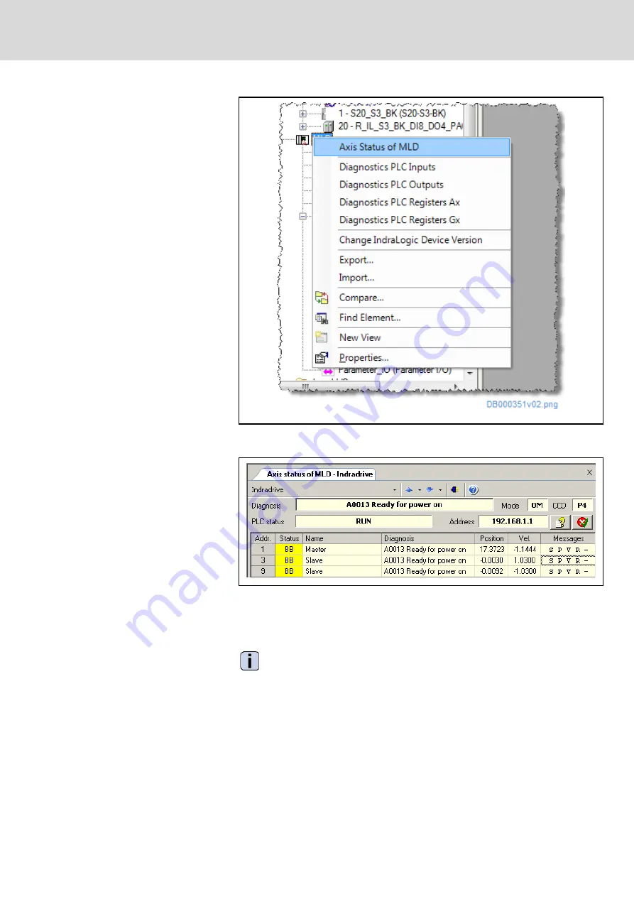 Bosch Rexroth IndraMotion MLD Series Applications Manual Download Page 175