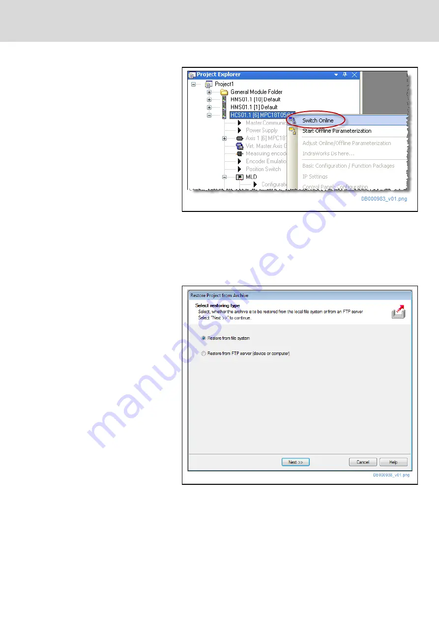 Bosch Rexroth IndraMotion MLD Series Applications Manual Download Page 199