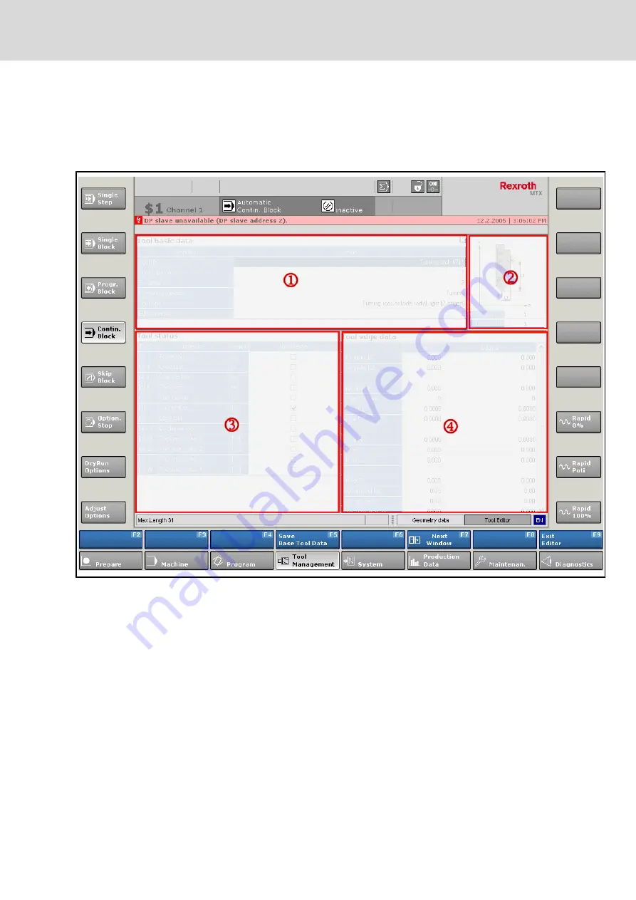 Bosch Rexroth IndraMotion MTX 11 VRS Скачать руководство пользователя страница 163