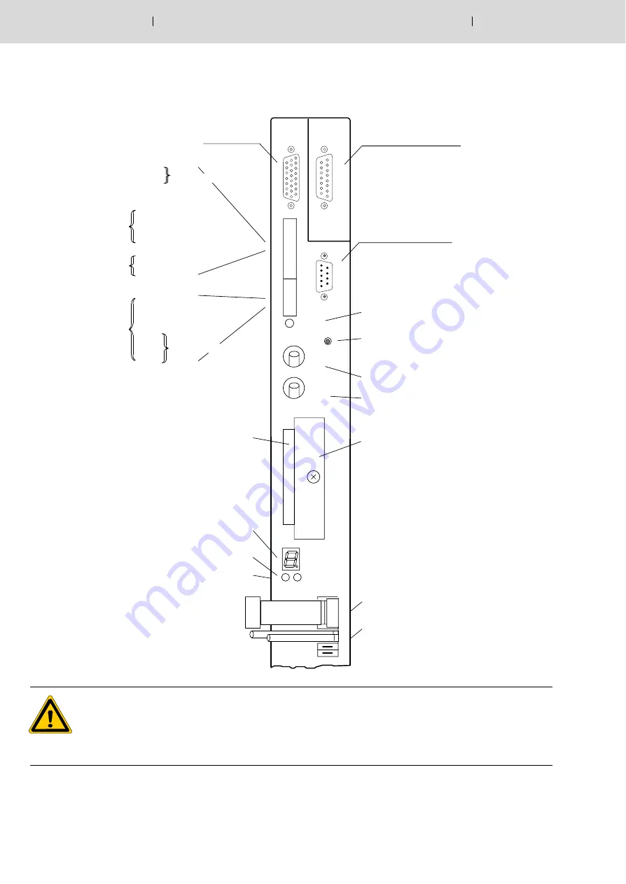 Bosch Rexroth Servodyn-D Series Скачать руководство пользователя страница 59