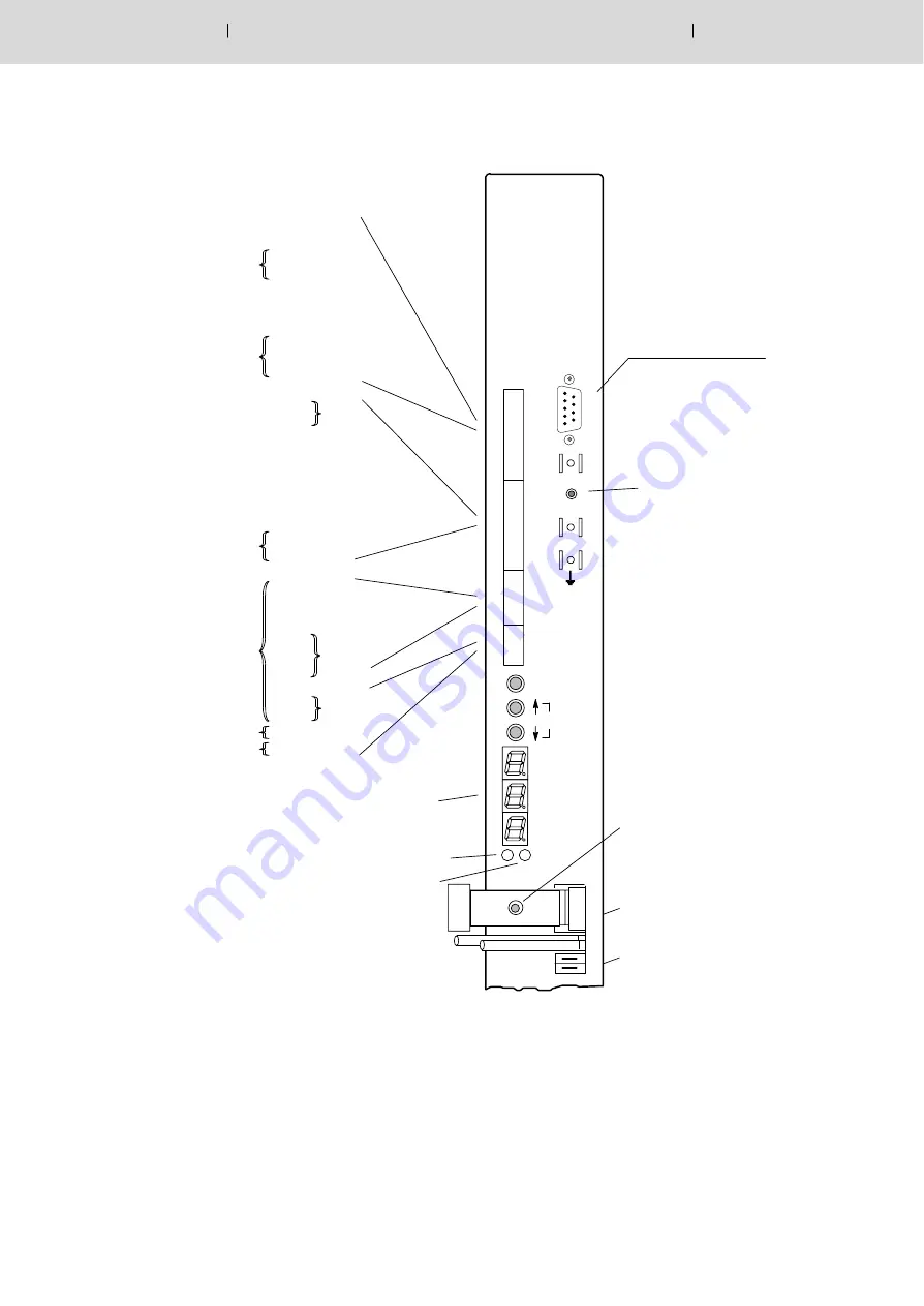 Bosch Rexroth Servodyn-D Series Скачать руководство пользователя страница 62