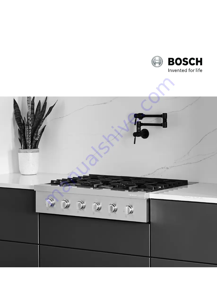 Bosch RGM8058UC Скачать руководство пользователя страница 1