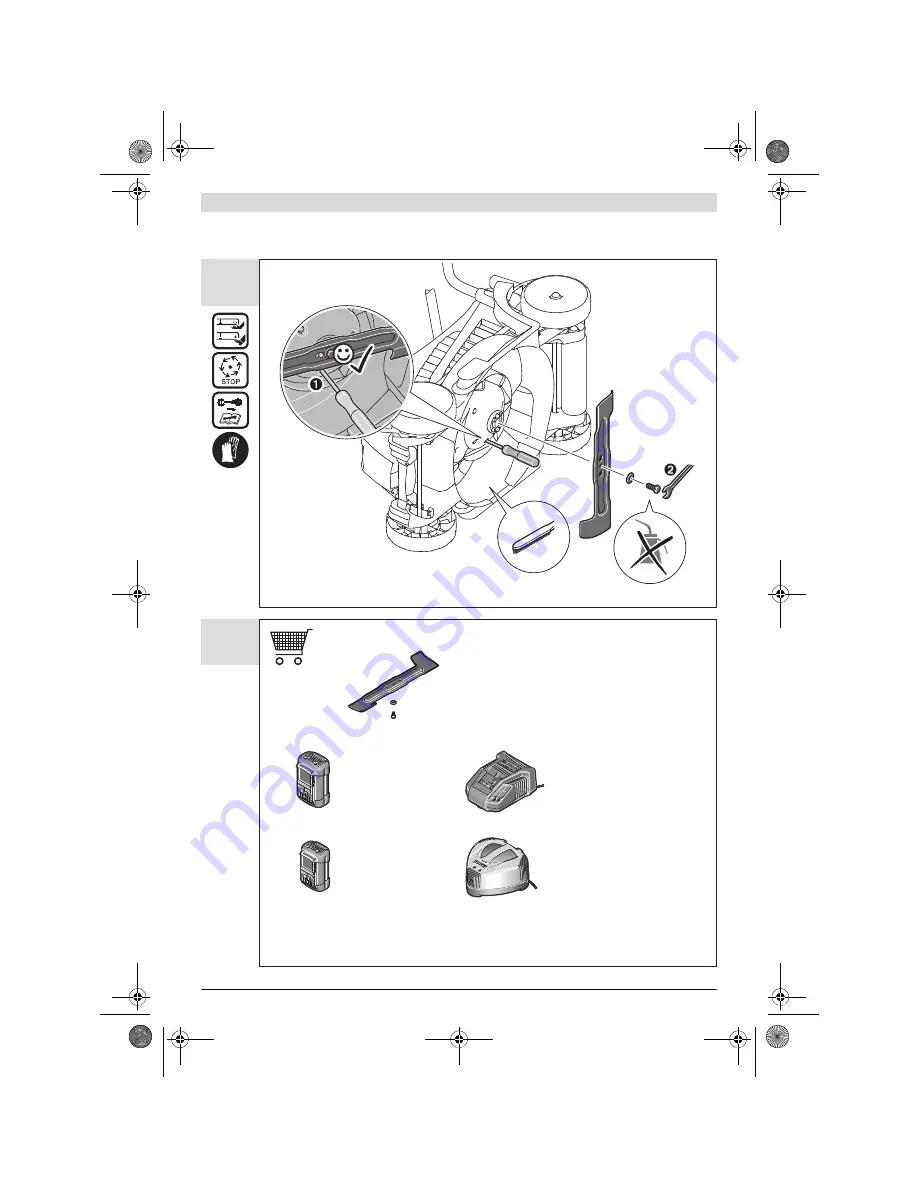 Bosch Rotak 32 LI S Original Instructions Manual Download Page 305