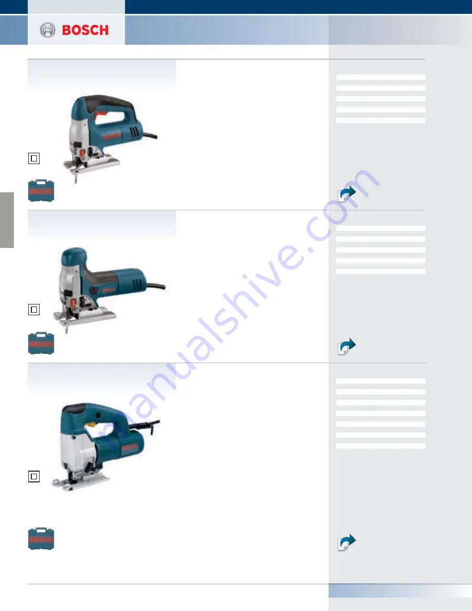 Bosch RS15 Product Manual Download Page 2