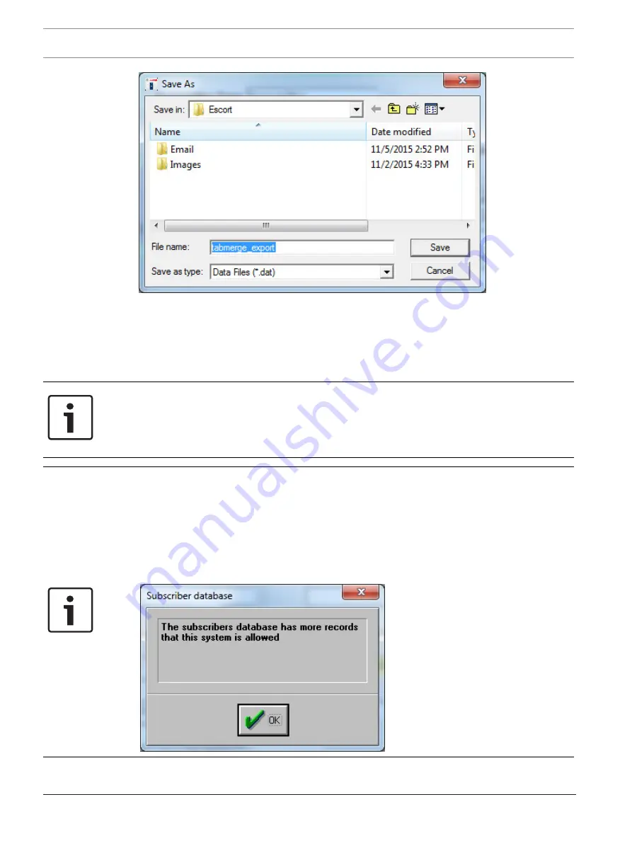 Bosch Security Escort SE2000 Series Training Manual Download Page 152