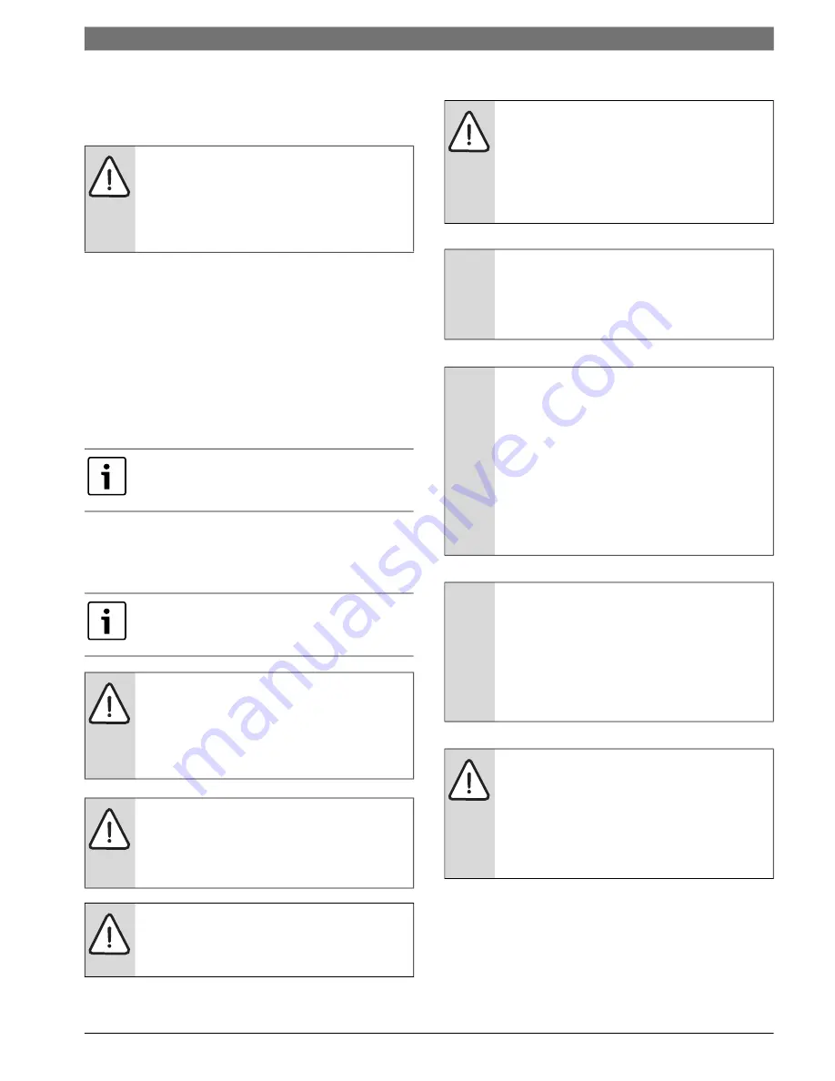 Bosch SM Split CS Series Installation, Operation And Maintenance Manual Download Page 3