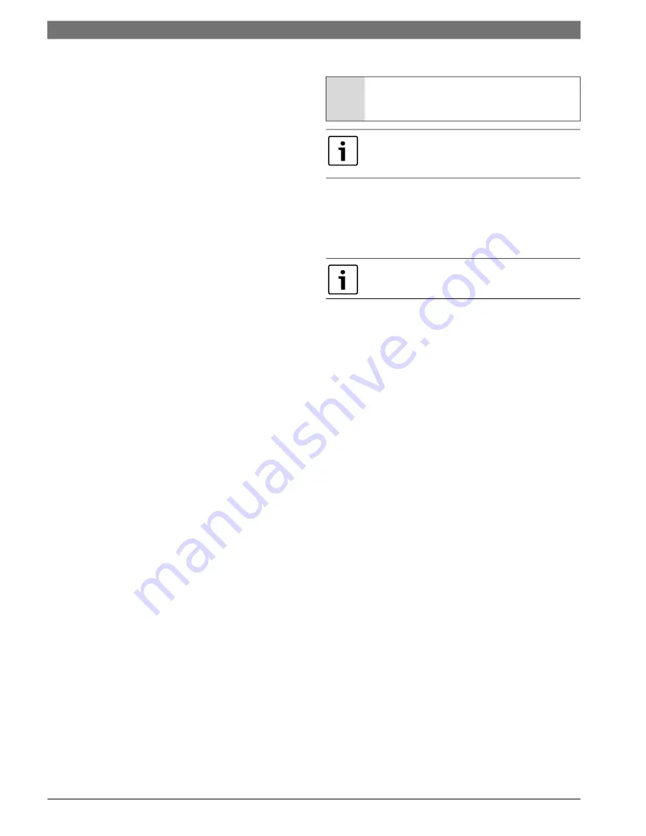 Bosch SM Split CS Series Installation, Operation And Maintenance Manual Download Page 20