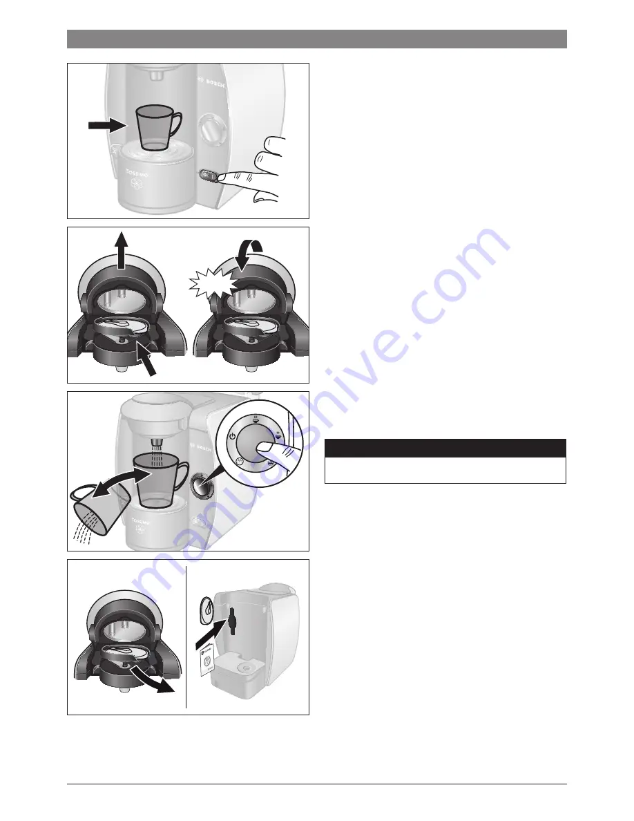 Bosch Tassimo 40 series Instruction Manual Download Page 95