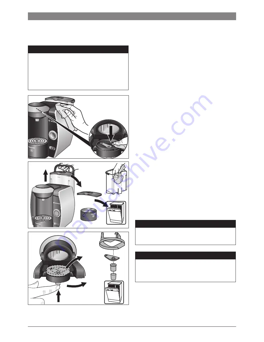 Bosch Tassimo 40 series Instruction Manual Download Page 100