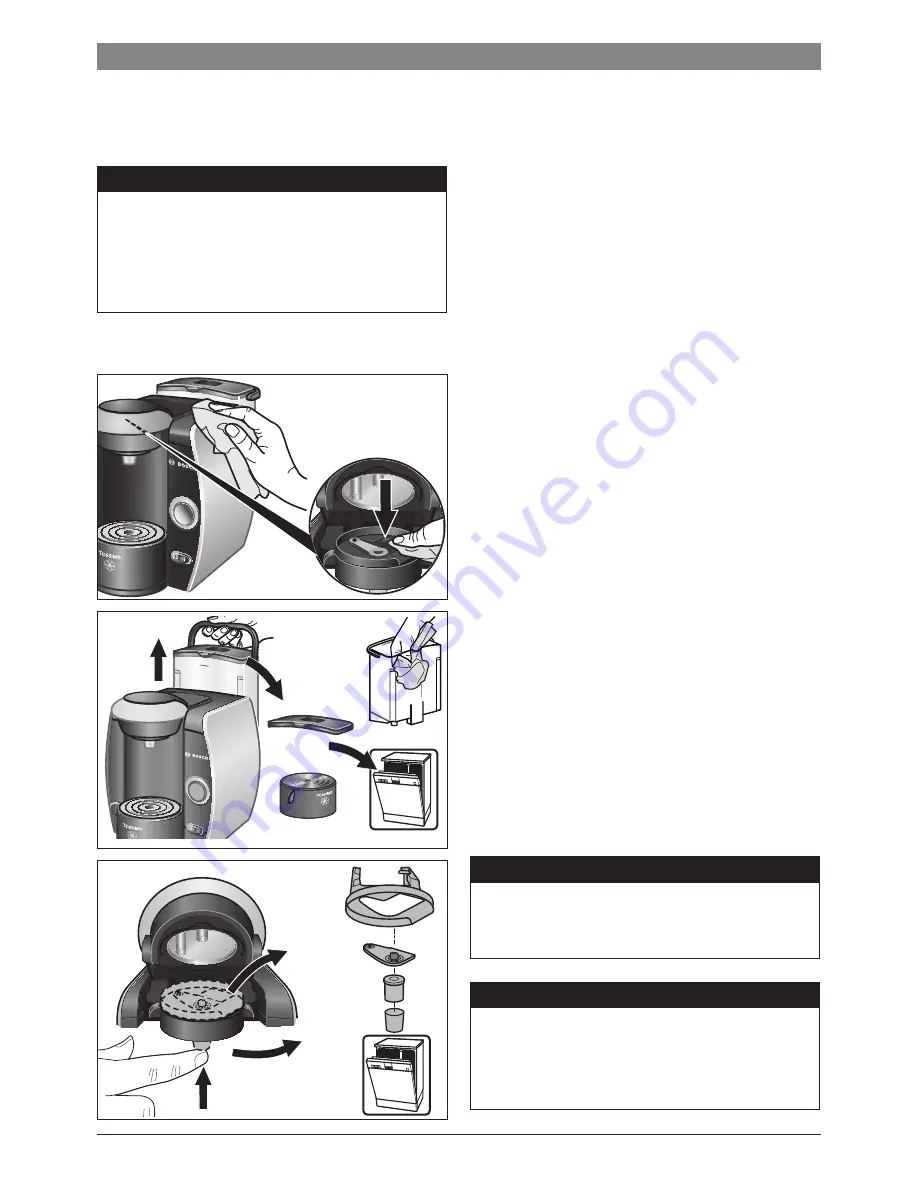 Bosch Tassimo 40 series Instruction Manual Download Page 143