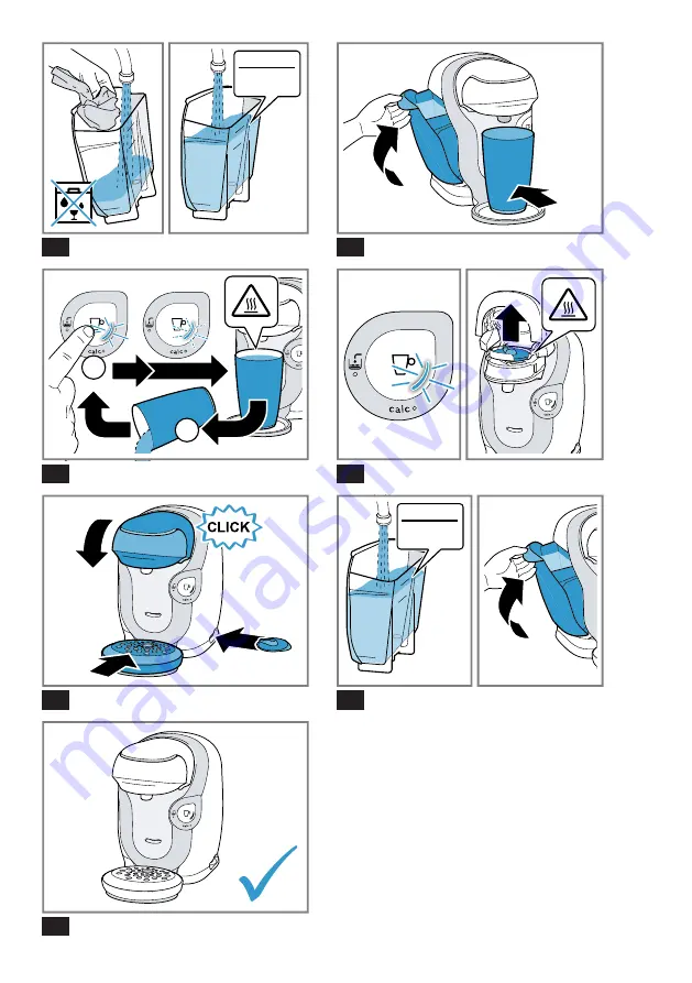 Bosch TASSIMO style TAS110 Series User Manual Download Page 9