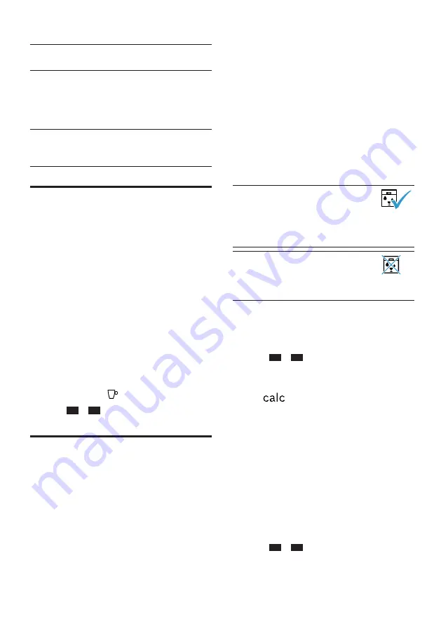 Bosch TASSIMO style TAS110 Series User Manual Download Page 16