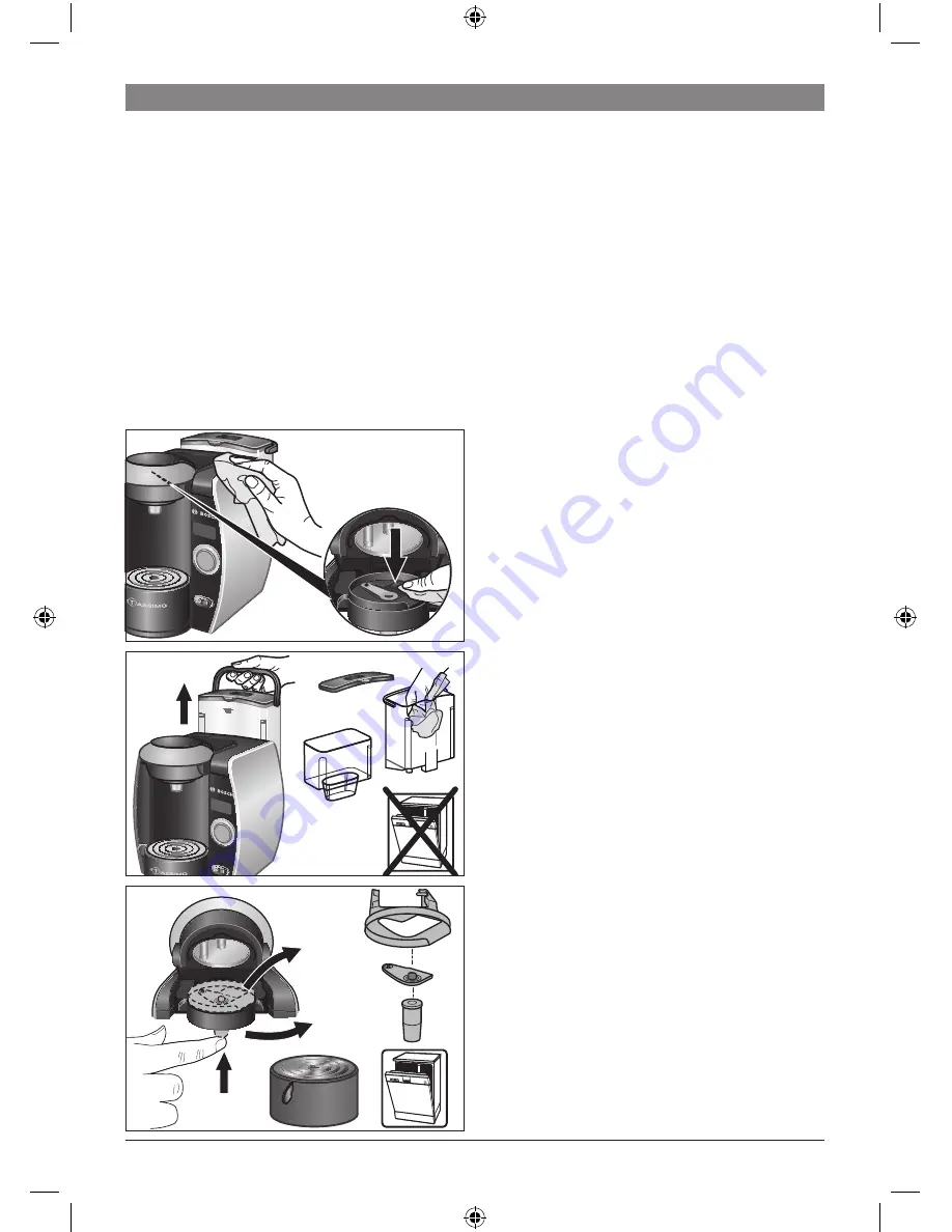 Bosch Tassimo TAS 65 Series User Manual Download Page 14