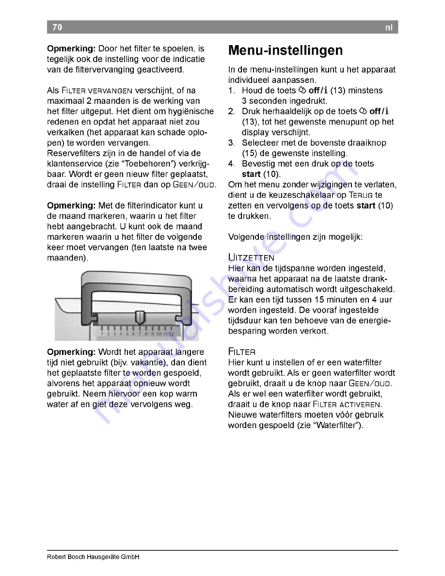 Bosch TES506 series Instruction Manual Download Page 74