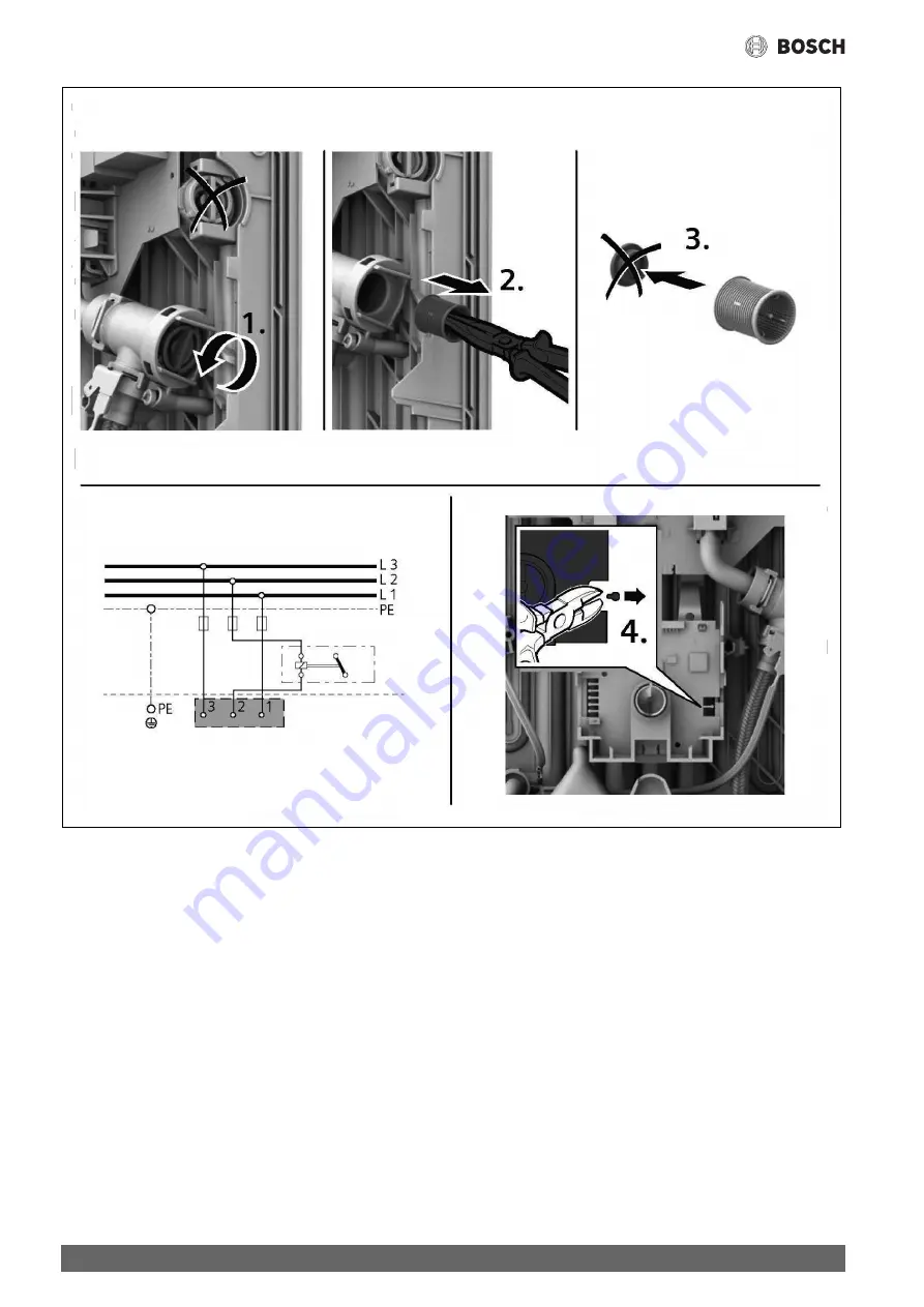 Bosch TR5000R 18/21 EAB Installation Instructions Manual Download Page 26