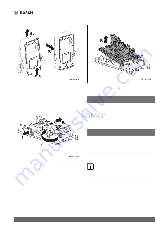 Bosch TR5001 11 EB Installation And Operating Instructions Manual Download Page 44