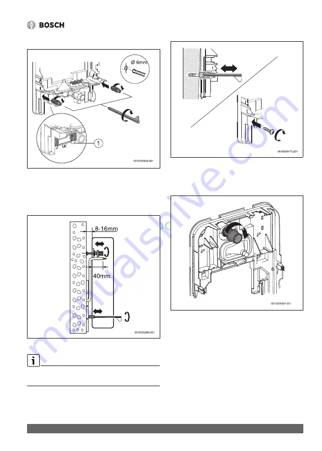 Bosch TR5001 11 EB Installation And Operating Instructions Manual Download Page 48