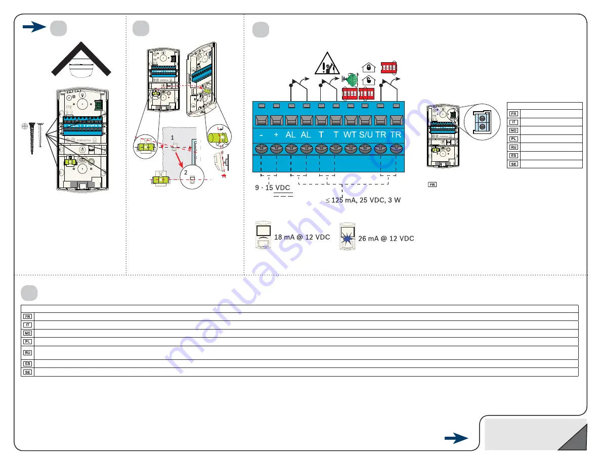 Bosch TriTech+ Professional ISC-PDL1-WAC30G Installation Instructions Manual Download Page 3