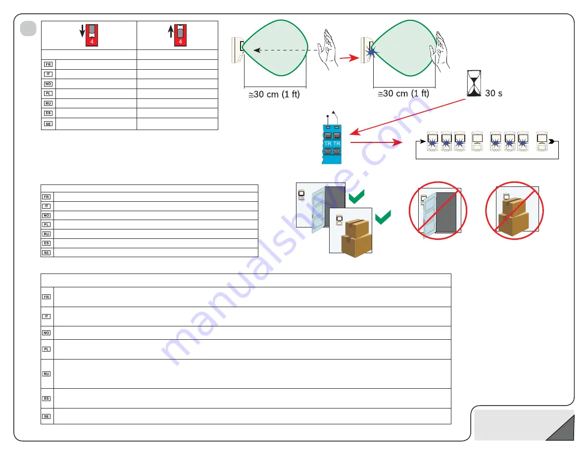 Bosch TriTech+ Professional ISC-PDL1-WAC30G Installation Instructions Manual Download Page 6