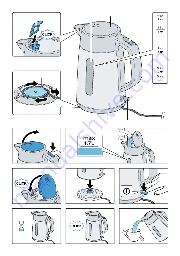 Bosch TWK4P GB series Скачать руководство пользователя страница 3