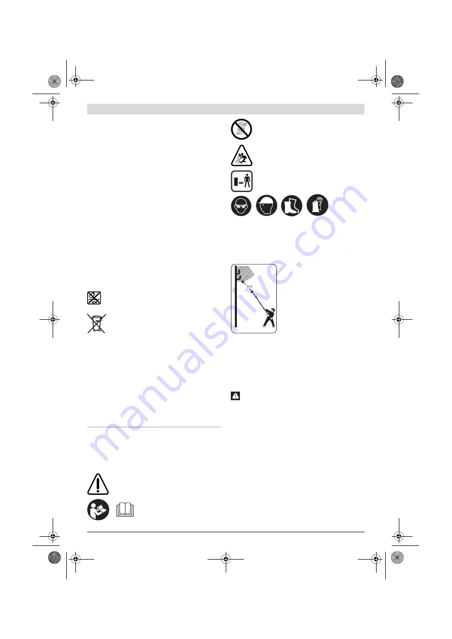 Bosch UniversalChainPole 18 Original Instructions Manual Download Page 60