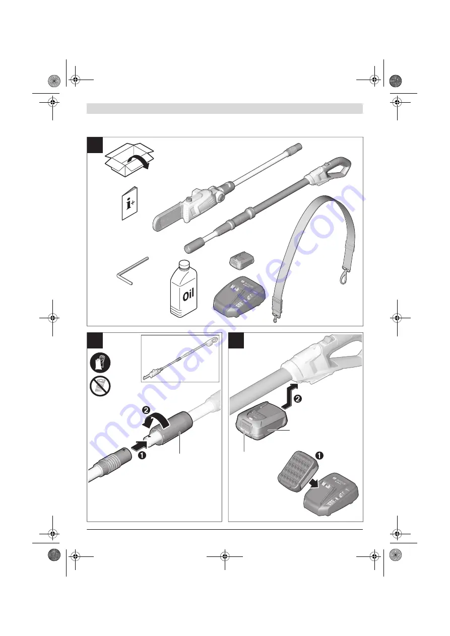 Bosch UniversalChainPole 18 Original Instructions Manual Download Page 357